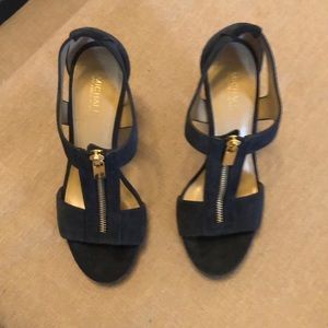 Michael Kors zip up heels